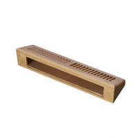 Red Oak Baseboard Diffuser Wall Register unfinished | Baseboard vents ...