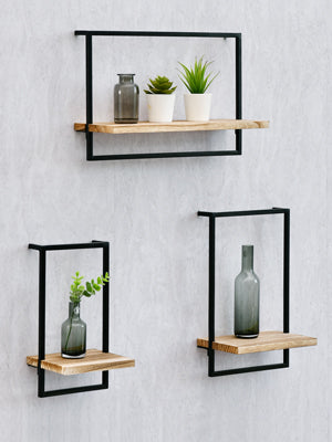 modern floating wall shelves