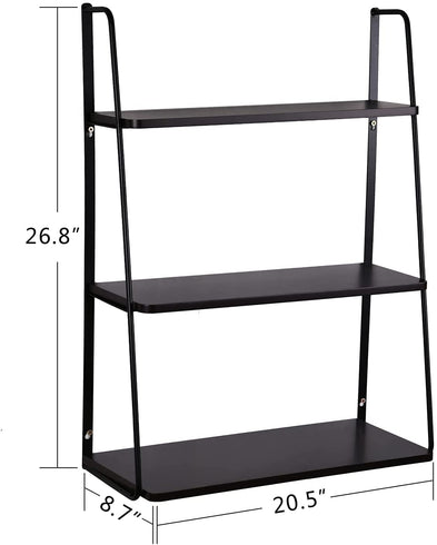 3 Tier Display Ladder Wall Shelf by Welland - Welland Store